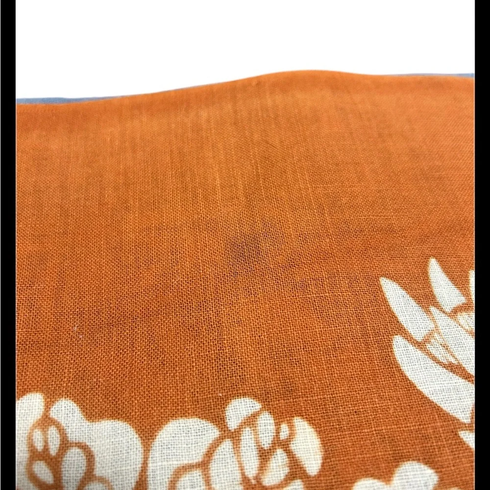 Set Of 8 Multicolor Japanese Cotton Tenugui Hand Towel Napkins W Floral Pattern